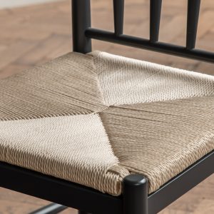 Gallery Direct Eton Dining Chair Meteor Set of 2 | Shackletons