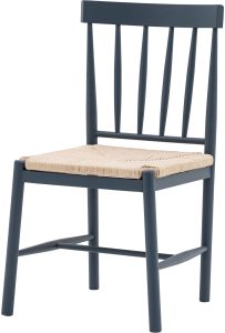Gallery Direct Eton Dining Chair Meteor Set of 2 | Shackletons