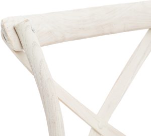 Gallery Direct Cafe Chair WhiteRattan Set of 2 | Shackletons