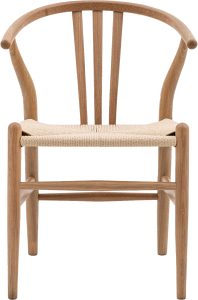 Gallery Direct Whitney Chair Natural Set of 2 | Shackletons
