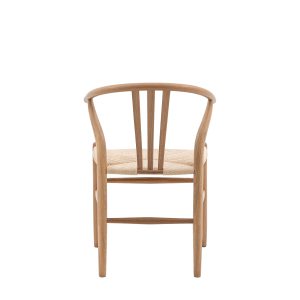 Gallery Direct Whitney Chair Natural Set of 2 | Shackletons