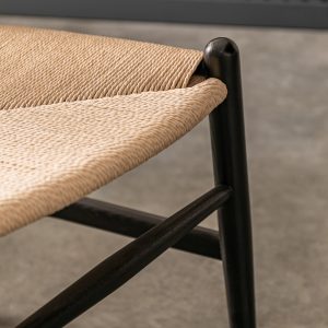 Gallery Direct Whitney Chair Black Set of 2 | Shackletons