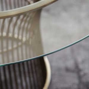 Gallery Direct Zepplin Dining Table Bronze | Shackletons Gallery Direct Zepplin Dining Table Bronze | Shackletons