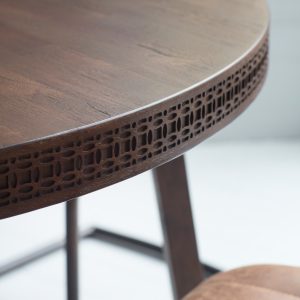 Gallery Direct Boho Retreat Round Dining Table | Shackletons