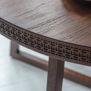 Gallery Direct Boho Retreat Round Dining Table | Shackletons