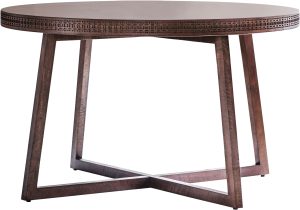 Gallery Direct Boho Retreat Round Dining Table | Shackletons