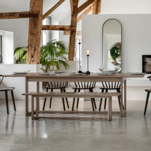 Gallery Direct Craft Extending Dining Table Smoked | Shackletons