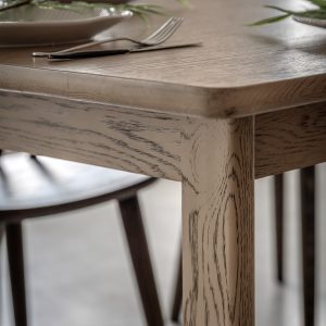 Gallery Direct Craft Extending Dining Table Smoked | Shackletons