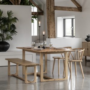 Gallery Direct Craft Dining Table Natural | Shackletons