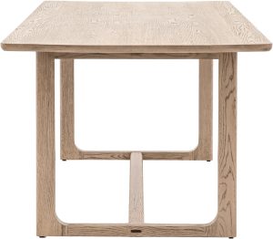 Gallery Direct Craft Dining Table Smoked | Shackletons