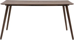 Gallery Direct Hatfield Dining Table Smoked | Shackletons