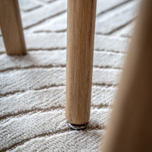 Gallery Direct Hatfield Square Dining Table Natural | Shackletons