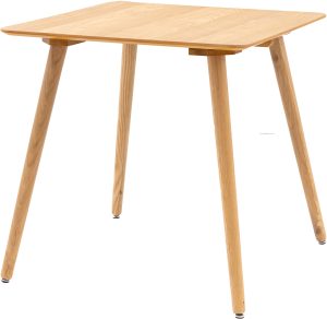 Gallery Direct Hatfield Square Dining Table Natural | Shackletons