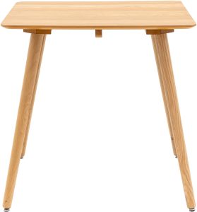 Gallery Direct Hatfield Square Dining Table Natural | Shackletons