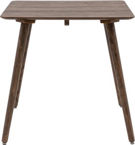 Gallery Direct Hatfield Square Dining Table Smoked | Shackletons