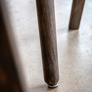 Gallery Direct Hatfield Round Dining Table Smoked | Shackletons