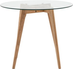 Gallery Direct Blair Round Dining Table Oak | Shackletons