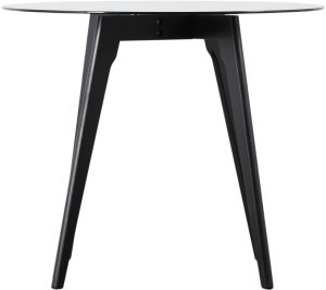 Gallery Direct Blair Round Dining Table Black | Shackletons