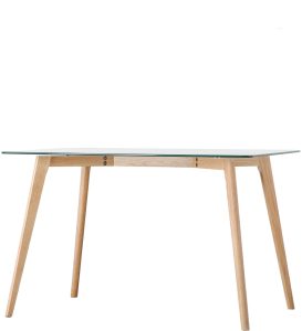 Gallery Direct Blair Rectangle Dining Table Oak | Shackletons