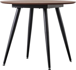 Gallery Direct Astley Round Dining Table Walnut | Shackletons