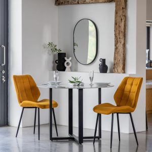 Gallery Direct Connolly Dining Table White Effect | Shackletons