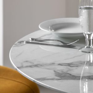 Gallery Direct Connolly Dining Table White Effect | Shackletons