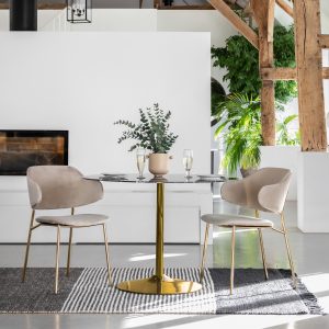 Gallery Direct Fielding Dining Table Black Effect | Shackletons