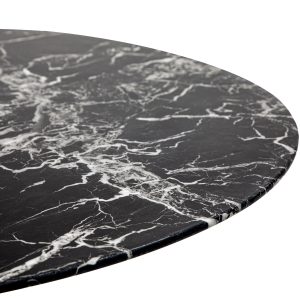 Gallery Direct Fielding Dining Table Black Effect | Shackletons