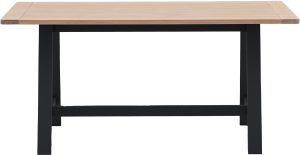 Gallery Direct Eton Trestle Table Meteor | Shackletons