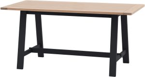 Gallery Direct Eton Trestle Table Meteor | Shackletons