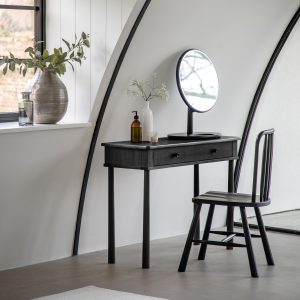Gallery Direct Wycombe Dressing Table w Drawerr Black | Shackletons