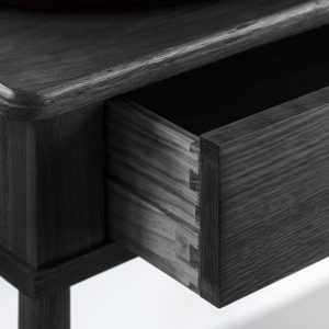 Gallery Direct Wycombe Dressing Table w Drawerr Black | Shackletons