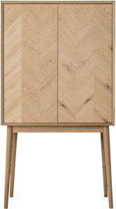 Gallery Direct Milano 2 Door Cocktail Cabinet | Shackletons