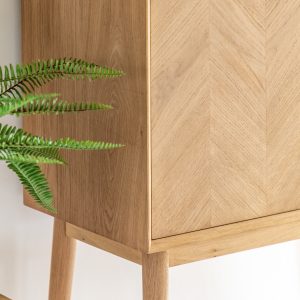 Gallery Direct Milano 2 Door Cocktail Cabinet | Shackletons