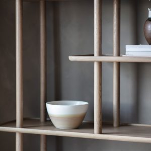 Gallery Direct Kingham Open Display Grey | Shackletons