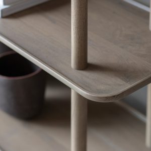 Gallery Direct Kingham Open Display Grey | Shackletons