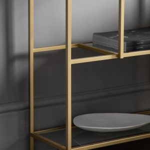 Gallery Direct Rothbury Display Unit Champagne | Shackletons