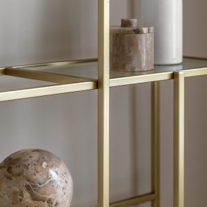 Gallery Direct Rothbury Display Unit Champagne | Shackletons