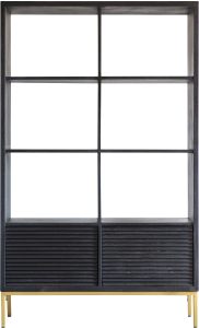Gallery Direct Ripple 2 Door Open Display Unit | Shackletons