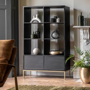 Gallery Direct Ripple 2 Door Open Display Unit | Shackletons