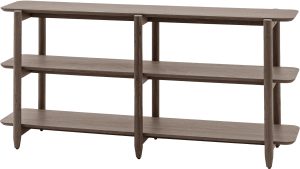 Gallery Direct Hatfield Open Display Smoked | Shackletons