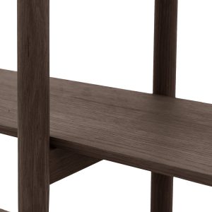 Gallery Direct Hatfield Open Display Smoked | Shackletons