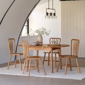 Gallery Direct Wycombe Round Extending Table | Shackletons Gallery Direct Wycombe Round Extending Table | Shackletons