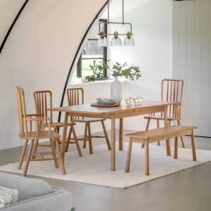 Gallery Direct Wycombe Ext Dining Table | Shackletons