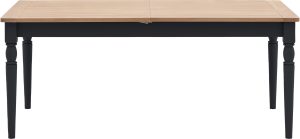 Gallery Direct Eton Extending Dining Table Meteor | Shackletons