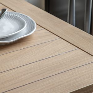 Gallery Direct Eton Extending Dining Table Meteor | Shackletons