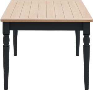Gallery Direct Eton Extending Dining Table Meteor | Shackletons