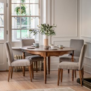Gallery Direct Highgrove Extending Round Table | Shackletons