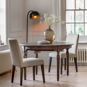 Gallery Direct Madison Extending Round Table | Shackletons