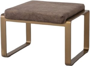 Gallery Direct Fabien Footstool Mineral | Shackletons